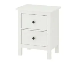komoda-hemnes-na-kolkach-2-szuflady-bialy-54x66-cm