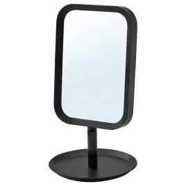 ikea-lindbyn-lustro-stolowe-lusterko-czarny-14x27