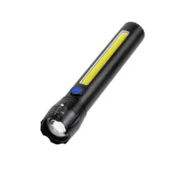 gtv-latarka-led-na-baterie-3xaa-6-w-czarna-400-lm-mocne-oswietlenie-6400k