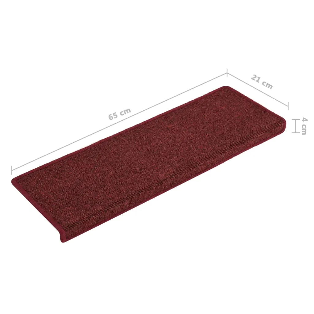 maty-na-schody-15-szt-65x21x4-cm-bordeaux-rectangular-edge
