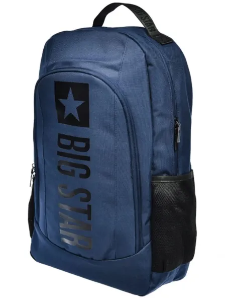 Big Star Rr574148 Plecak Granatowy Unisex | Poliester, A4, 48×28×13 Cm