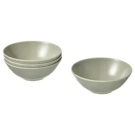 miski-glebokie-zielone-16-cm-kamionka-4-szt-ikea-fargklar-zestaw-komplet