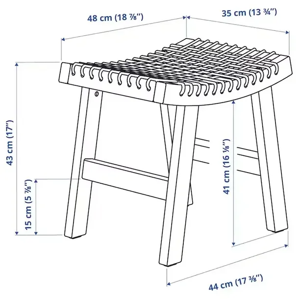 ikea-stackholmen-stolek-krzeselko-ogrodowe-braz-kolor-brazowy