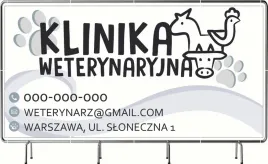 baner-reklamowy-oczkowany-100x50cm-duzo-wzorow-klinika-weterynaryjna