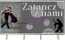 baner-reklamowy-100x50cm-projekt-gratis-oczkowany-szkola-tanca