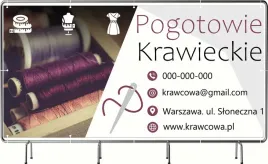 baner-reklamowy-300x150cm-duzo-wzorow-projekt-gratis-pogotowie-krawieckie