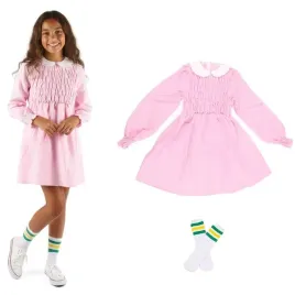 kostium-eleven-stranger-things-dla-dziewczynki-sukienka-skarpety-r-120