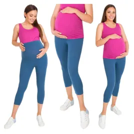 legginsy-getry-rybaczki-3-4-ciazowe-bawelna-niebieskie-leginsy-damskie-38-m