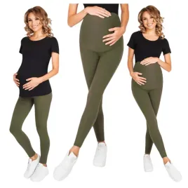leginsy-ciazowe-bawelniane-z-wysokim-stanem-legginsy-khaki-dla-mamy-s