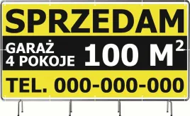 baner-reklamowy-200x100-cm-projekt-gratis-oczkowany-sprzedam-dom-mieszkanie