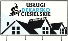 baner-reklamowy-200x100-cm-projekt-gratis-uslugi-ciesielsko-dekarskie