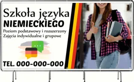 baner-reklamowy-oczkowany-100x50cm-projekt-gratis-szkola-niemieckiego