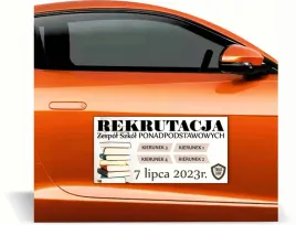 magnes-na-auto-reklama-magnetyczna-60x30-rekrutacja-szkola-ponadpodstawowa