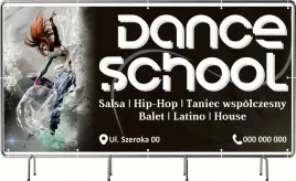 baner-reklamowy-300x150-cm-oczkowany-projekt-gratis-dance-shool