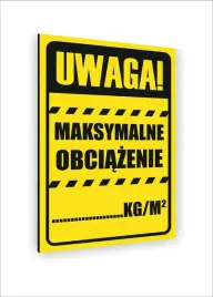 tabliczka-znak-informacyjny-nadruk-dibond-40x30-uwaga-maksymalne-obciazenie
