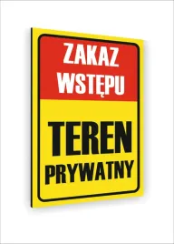 tabliczka-znak-informacyjny-nadruk-dibond-40x30-zakaz-wstepu-teren-prywatny
