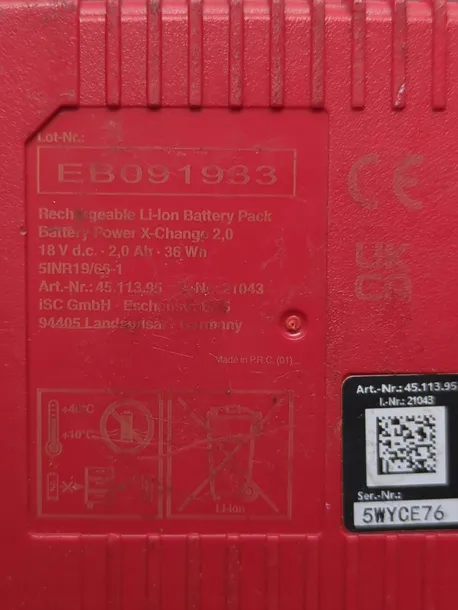 akumulator-bateria-li-ion-einhell-18-v-2-ah-marka-einhell