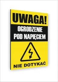 tabliczka-znak-informacyjny-dibond-20x15-uwaga-ogrodzenie-pod-napieciem