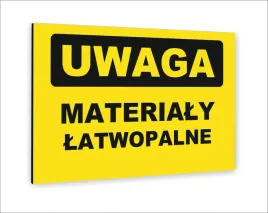tabliczka-znak-informacyjny-dibond-20x15uwaga-materialy-latwopalne