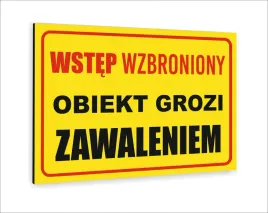 tabliczka-znak-informacyjny-dibond-nadruk-uv-30x20-obiekt-grozi-zawaleniem