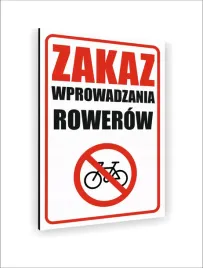 tabliczka-znak-informacyjny-dibond-40x30-zakaz-wprowadzania-rowerow