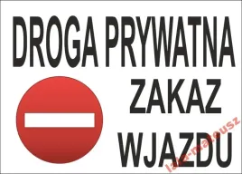 tabliczka-znak-drogra-prywatna-zakaz-wjazdu-stop