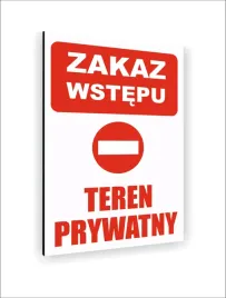 tabliczka-znak-informacyjny-dibond-30x20-zakaz-wstepu-teren-prywatny