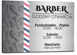 elegancka-tabliczka-dibond-30x20-cm-godziny-otwarcia-barber-fryzjer