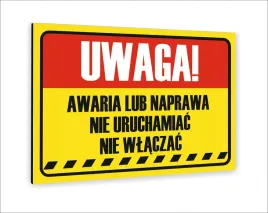 tabliczka-znak-informacyjny-dibond-30x20-uwaga-awaria-lub-naprawa