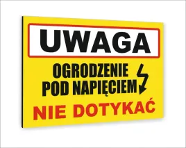 tabliczka-znak-informacyjny-dibond-30x20-uwaga-ogrodzenie-pod-napieciem