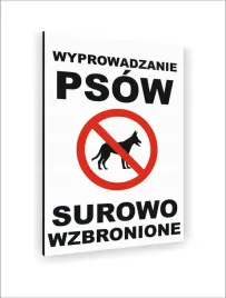 tablica-znak-informacyjny-20x15-wyprowadzanie-psow-surowo-zabronione