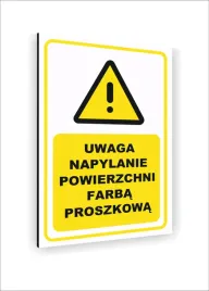 tablica-znak-informacyjny-20x15-uwaga-napylanie-powierzchni-farba-proszkowa