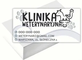 wizytowki-firmowe-foliowane-1000szt-wiele-wzorow-klinika-weterynaryjna