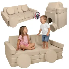 sofa-wielofunckyjna-piankowa-klocki-piankowe-dla-dzieci-z-kierownica