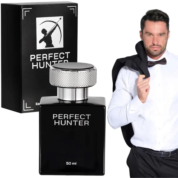 PERFUMY MĘSKIE PERFECT HUNTER ORYGINALNE TRWAŁY ZAPACH 50ml