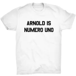 arnold-is-numero-uno-koszulka-silownia-trening