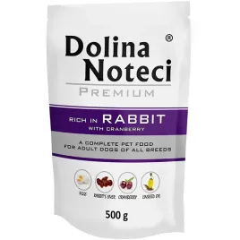 mokra-karma-psa-dolina-noteci-premium-krolik-zurawina-saszetka-1-szt