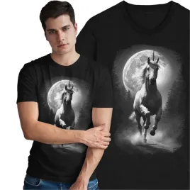 koszulka-z-jednorozcem-jednorozec-unicorn-ksiezyc-las