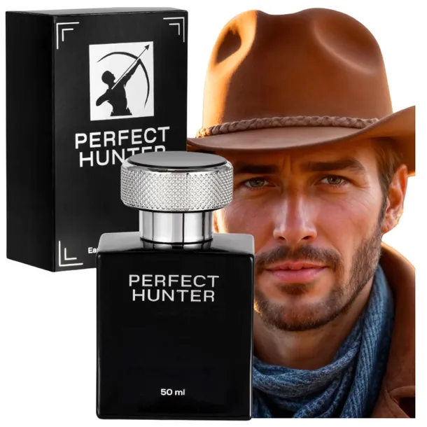 PERFUMY MĘSKIE PERFECT HUNTER WODA PERFUMOWANA DLA MĘŻCZYZN 50ml