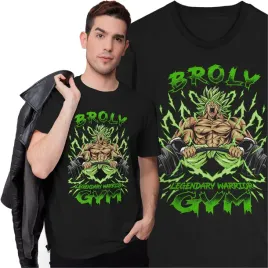 koszulka-na-silownie-trening-broly-dragon-ball-goku-vegeta-anime-manga