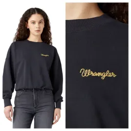 bluza-damska-wrangler-relaxed-sweatshirt-czarna-bawelniana-luzna-m