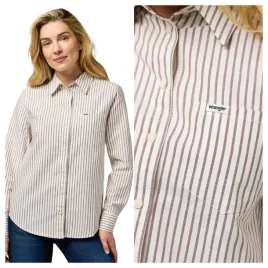 koszula-damska-wrangler-1-pkt-shirt-w-paski-bawelniana-cognac-xl