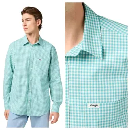 koszula-meska-wrangler-1-pkt-shirt-latigo-bay-niebieska-jeansowa-m