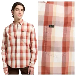 koszula-meska-lee-button-down-czerwona-w-kratke-klasyczna-s