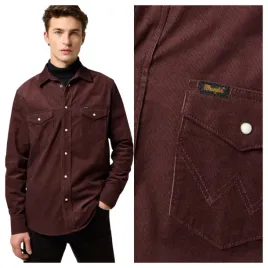 koszula-sztruksowa-meska-wrangler-western-cord-brazowa-m