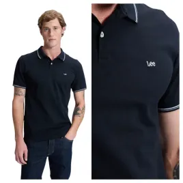 meska-koszulka-polo-lee-pique-polo-black-bawelniana-m