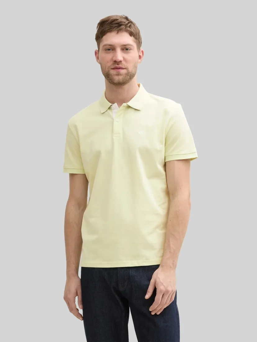 meska-koszulka-polo-tom-tailor-basic-lime-cream-green-s