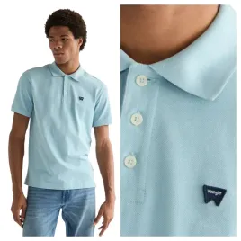 koszulka-meska-wrangler-polo-shirt-bawelniane-niebieskie-polo-m