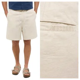 spodenki-meskie-mustang-linen-jogger-shorts-ecru-kremowe-szorty-lniane-w36