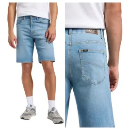 spodenki-meskie-lee-xm-5-pocket-short-tenney-niebieskie-szorty-jeansowe-w30